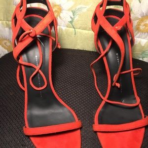 Giuseppe open toe high heel shoes
